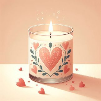 Candle - Hearts